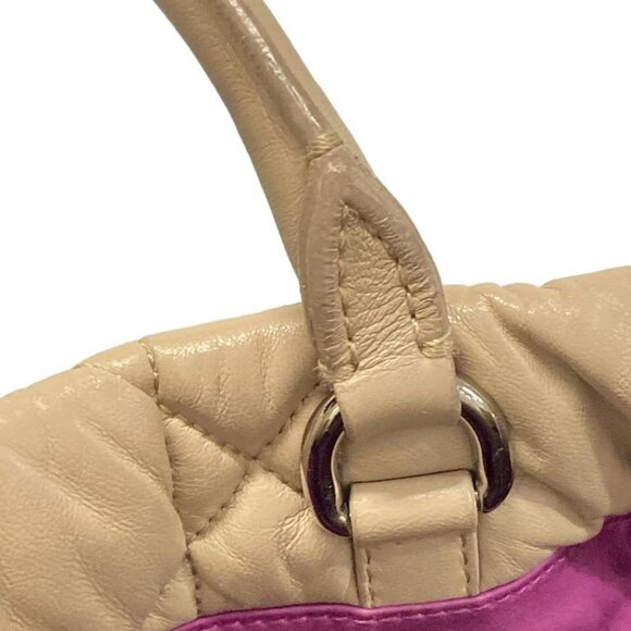 Dior Christian Tote Milly la Foret Beige Chain Shoulder Lambskin - Picture 11 of 15